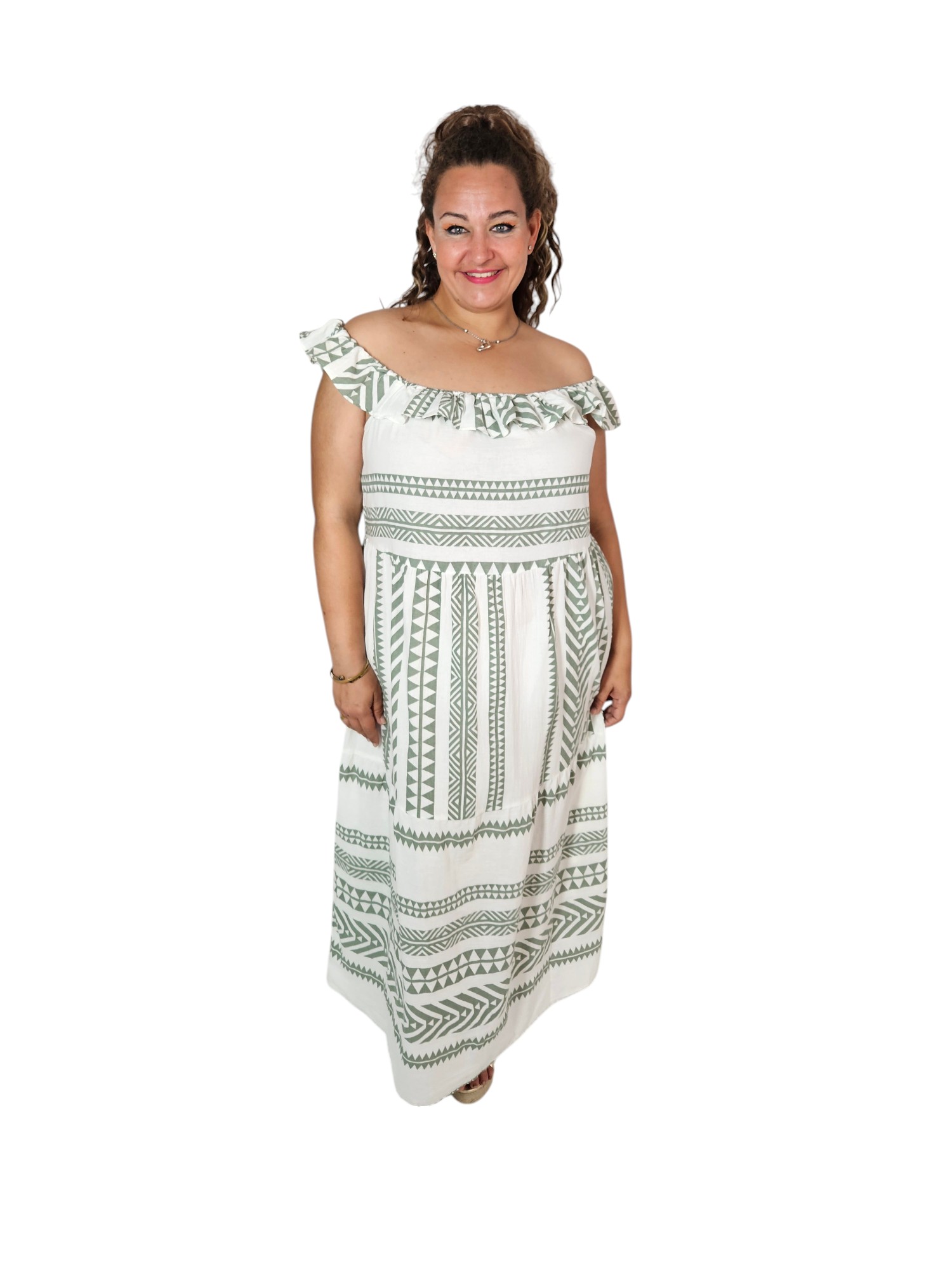 Vestidos largos de chiffon con escote en V y bolsillos Borgoña Tallas Grandes