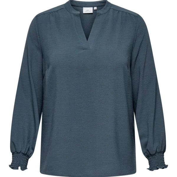 BLUSA FLUIDA GEORGETTE MUJER TALLA GRANDE