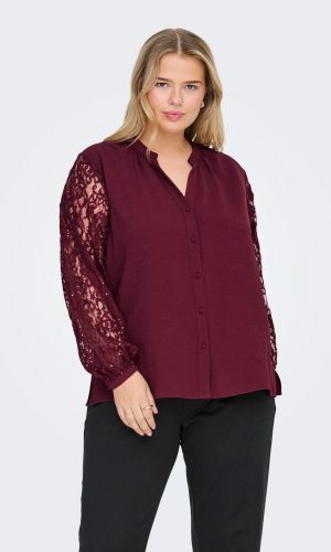 BLUSA MANGA BLONDA Y LENTEJUELA