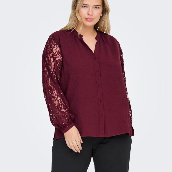 BLUSA MANGA BLONDA Y LENTEJUELA