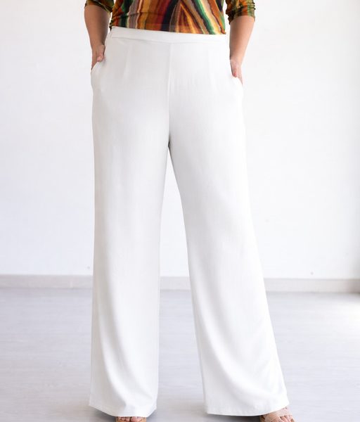 PANTALON LISO BLANCO