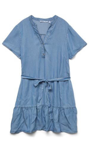 VESTIDO CORTO TENCEL