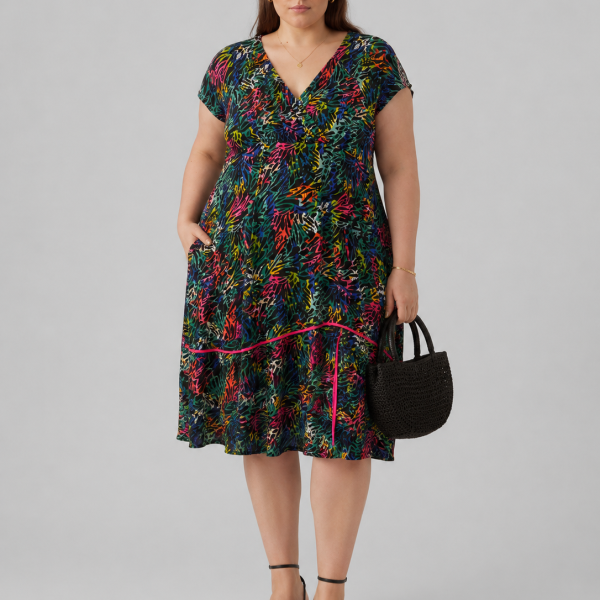 VESTIDO CAMUFLAJE TROPICAL