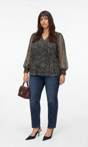 BLUSA ESTAMPADA GASA