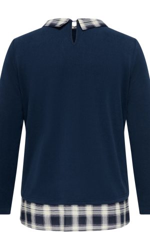 JERSEY CUELLO CAMISA Y FALDON